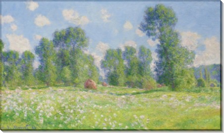 Весна в Живерни, 1890 - Моне, Клод
