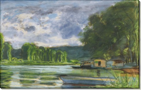 Берега Сены близ Жефосс (Эр), 1880 - Моне, Клод