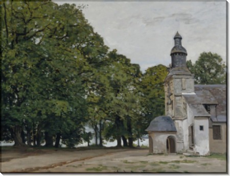Часовня Нотр-Дам-де-Грас, Онфлер, 1864 - Моне, Клод