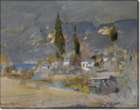 Крымский пейзаж, 1912 - Коровин, Константин Алексеевич