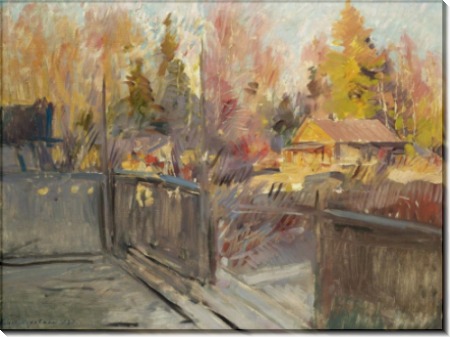 Весна в деревне, 1920 - Коровин, Константин Алексеевич