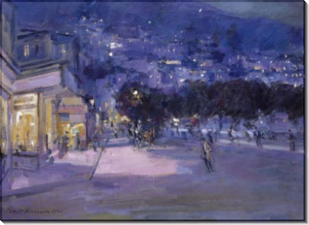 Вид Монако, 1922 - Коровин, Константин Алексеевич