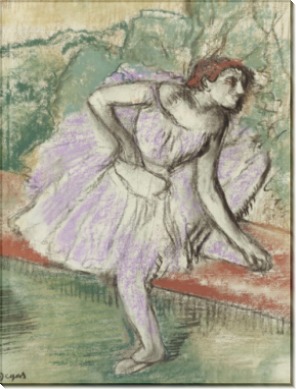 Танцовщица в фиолетовом, 1895-98 - Дега, Эдгар
