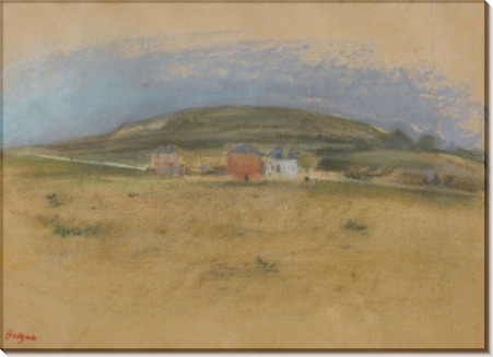 Дома около Клиффса, 1869 - Дега, Эдгар
