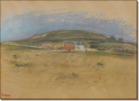 Дома около Клиффса, 1869 - Дега, Эдгар