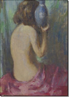 Сидящая обнаженная, 1928 - Грейсен, Эдмунд Уильям