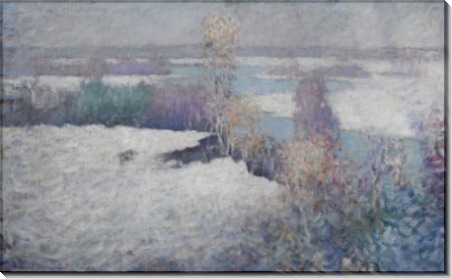 Зимний пейзаж, река, Старый Лайм, 1917 - Грейсен, Эдмунд Уильям