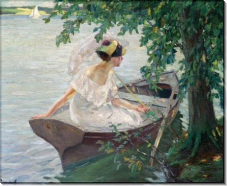 Прогулка на лодке, 1917 - Какьюл, Эдвард