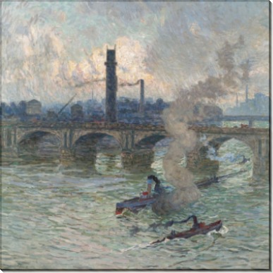 Лодки на Темзе, 1916 - Клаус, Эмиль 
