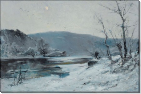 На Луаре, зима, 1893 - Нуаро, Эмиль