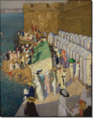 Прилив в Сен-Мало, 1911-12 - Фокс, Этель Каррик
