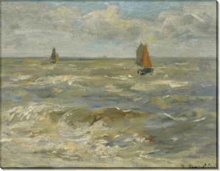 Лодки в море, 1888-95 - Буден, Эжен