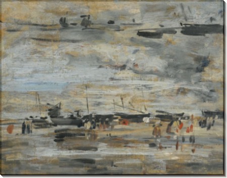 Отлив, 1888-95 - Буден, Эжен