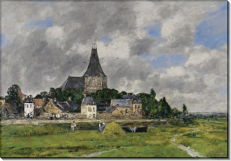 Квилабеф, церковь на Большой канал, 1893 - Буден, Эжен