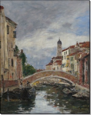 Малый канал в Венеции, 1895 - Буден, Эжен