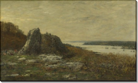 Окрестности Бреста, в устье реки лорн, 1873 - Буден, Эжен