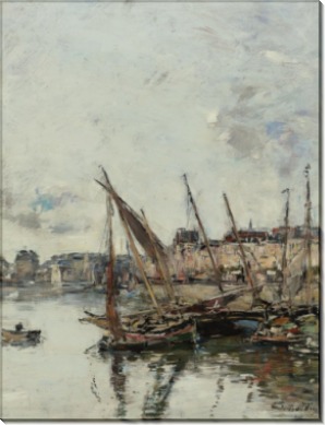 Порт Tрувильl, морской бассейн, 1894 - Буден, Эжен