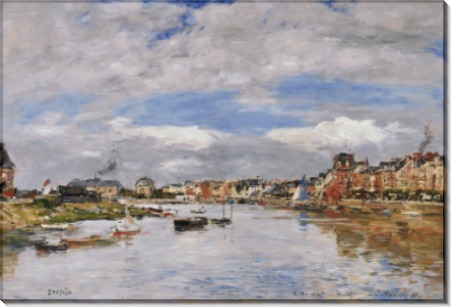 Трувиль, порт, 1895 - Буден, Эжен