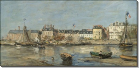 Трувиль, порт, 1880-85 - Буден, Эжен