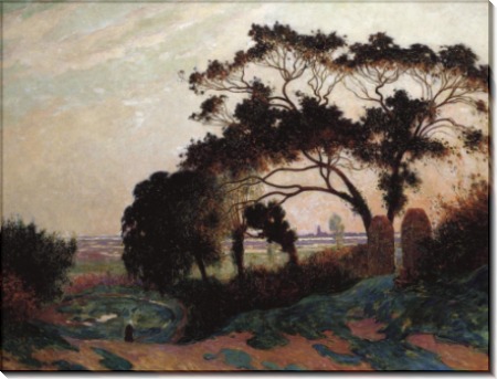 Пейзаж, холмы Геранд 1915 -  Пюигадо, Фердинанд дю