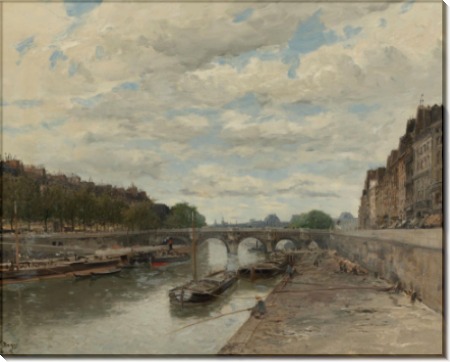 Новый мост, 1896 - Боггс, Фрэнк Майерс 