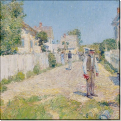 Улица в Глостере, 1896 - Хассам, Фредерик Чайлд 