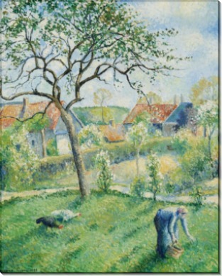 Яблони в цвету, 1953 - Манцана-Писсарро, Жорж