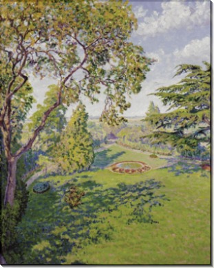 Парк летом,  1909 - Кариот, Густав