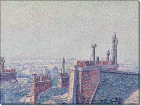 Крыши Парижа, 1899 - Кариот, Густав
