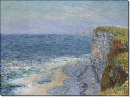 Морской пейзаж в Этрете, 1901 - Луазо, Гюстав