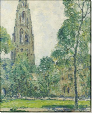 Башня с часами, Харкнесс Мемориал, 1930 -  Уиггинс, Гай Кэрлтон