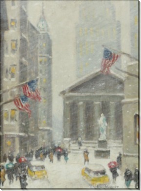 Нью-Йорк, зима, 1950-60 -  Уиггинс, Гай Кэрлтон