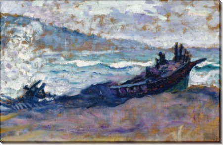 Старые лодки на песке - Кросс, Анри Эдмон