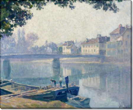 Берега Марны, 1907 - Лебаск, Анри