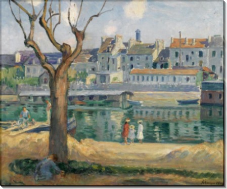 Вид на набережной Пампонн, 1904 - Лебаск, Анри