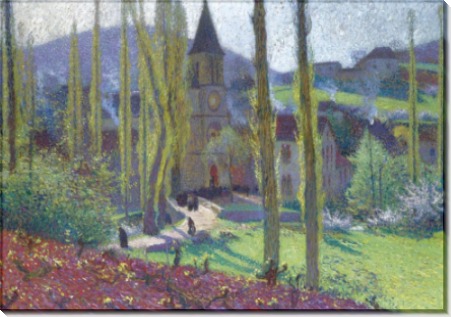 Выходя из столовой в Лабасти-дю-Вер, 1920 - Мартен, Анри Жан Гийом