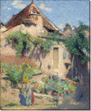 Дом и сад в Санкт-Керк-Лапопи, 1920 - Мартен, Анри Жан Гийом