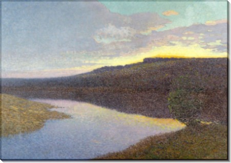 Пейзаж Лота, 1890 - Мартен, Анри Жан Гийом