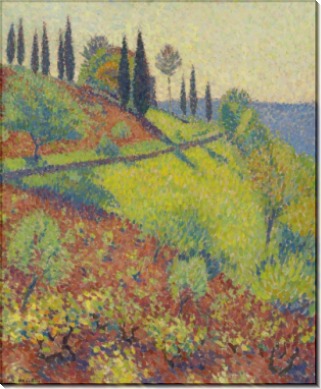 Вид из студии художников, 1920 - Мартен, Анри Жан Гийом