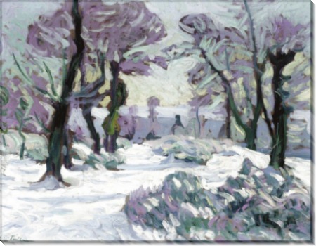 Снежный пейзаж, 1909 - Пайе, Анри