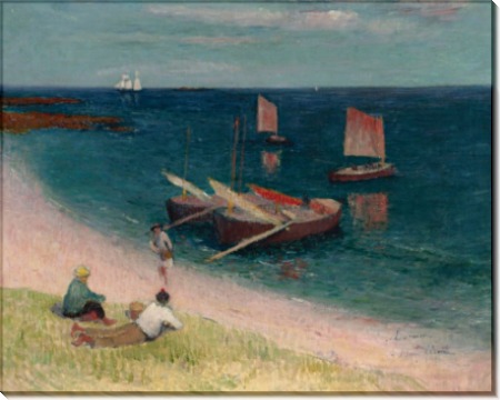 Ля Кот д`Армор, пляж, 1893 - Море, Анри