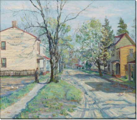 Весна на улице Ридсон. Холли, Нью-Джерси, 1944 -  Кэмпбелл, Хью 