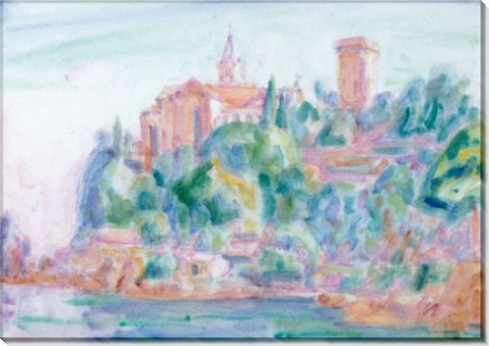 Собор, Портофино, 1920 -  Рассел, Джон Питер 