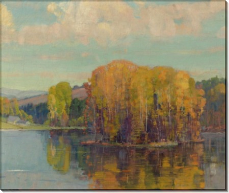 Осень в Вермонте, 1943-49 -  Бюхр, Карл Альберт