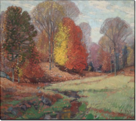 Осень в Новой Англии, 1943-49 -  Бюхр, Карл Альберт