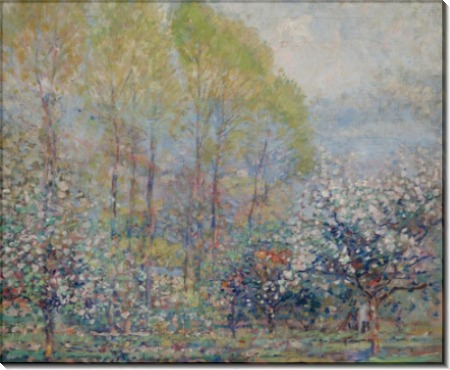 Весна в Живерни, 1909-11 -  Бюхр, Карл Альберт