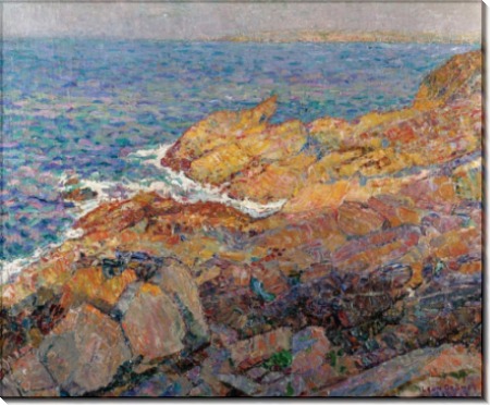 Море, скалы, 1920 - Смет, Леон де