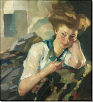 Портрет молодой женщины -  Путц , Лео