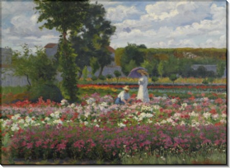 В саду, 1911 - Зубрицкий, Лоранд 
