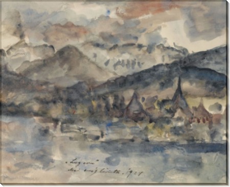 Вид Люцерн, 1924 - Коринт, Ловис